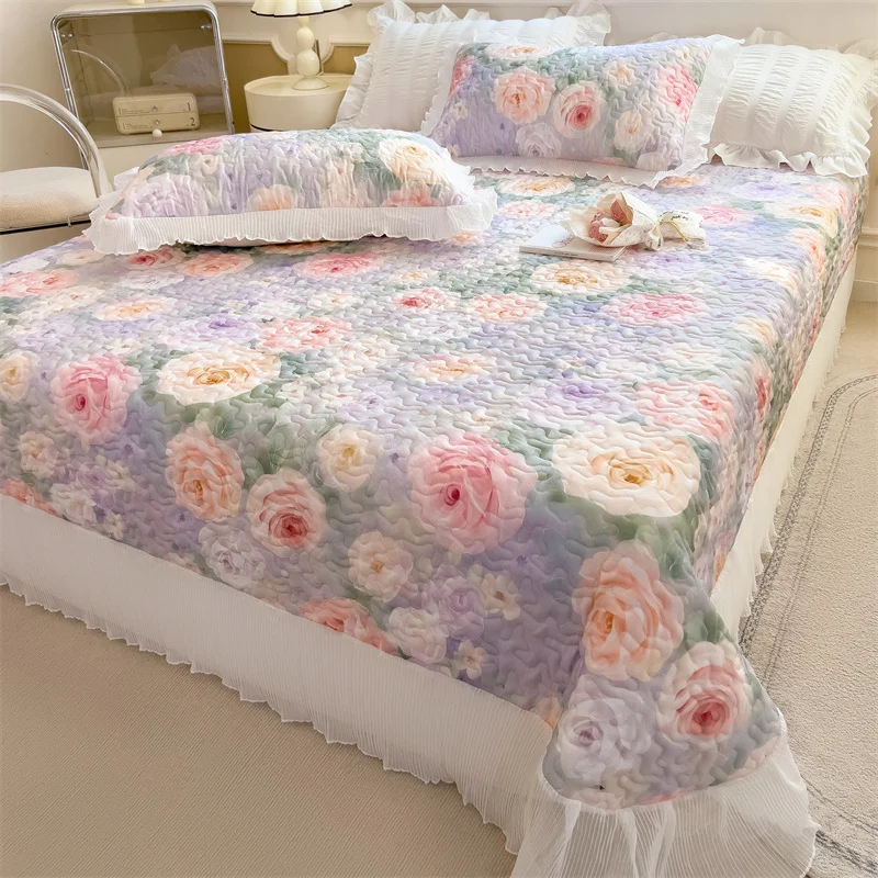 Bonenjoy Cooling Bed Cover for Summer Single/Double Bedspread Floral Style Mattress Protector Thicken Bed Sheets (No Pillowcase)
Bonenjoy Cooling Bed Cover for Summer Single/Double Bedspread Floral Style Mattress Protector Thicken Bed Sheets (No Pillowcase)