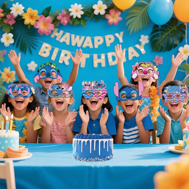 12Pcs Disney Stitch Party Decoration Paper Mask Glasses Masks Photo Cosplay Props Children's Toys Happy Birthday Party Supplies
12Pcs Disney Stitch Party Decoration Paper Mask Glasses Masks Photo Cosplay Props Children's Toys Happy Birthday Party Supplies