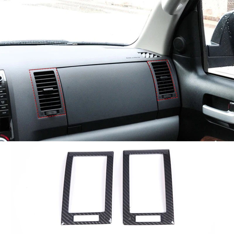 For Toyota Tundra 2004-2013 pickup Car co-pilot air outlet frame decoration sticker ABS Air outlet protection Accessories
For Toyota Tundra 2004-2013 pickup Car co-pilot air outlet frame decoration sticker ABS Air outlet protection Accessories