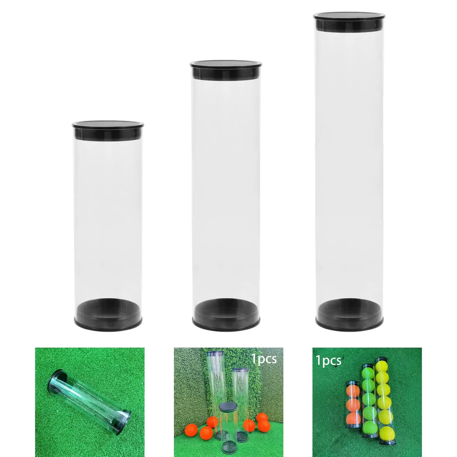 Golf Barrel Tube Container Case Organizer Portable Clear Golf Ball Storage Box for Player Tennis Women Men Baseball Softball
Golf Barrel Tube Container Case Organizer Portable Clear Golf Ball Storage Box for Player Tennis Women Men Baseball Softball