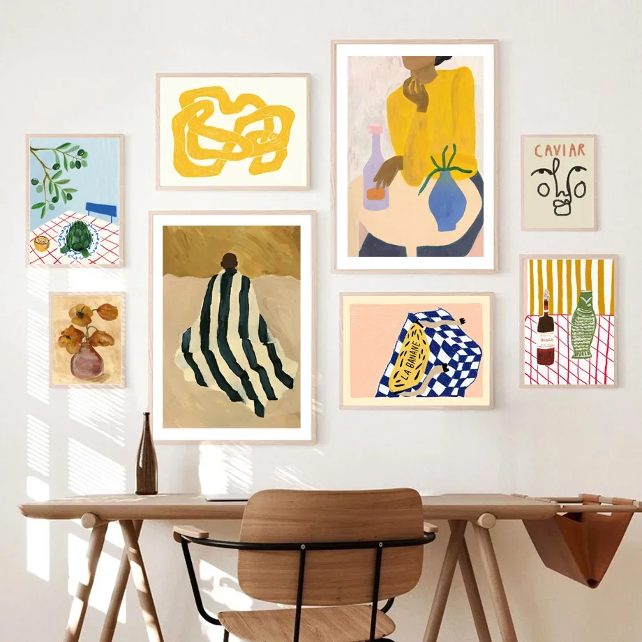 Retro Vase Bag Lemon Hourglass Girl Face Minimalist Watercolor Poster Home Decor Living Room Abstract Pictures Print Wall Art
Retro Vase Bag Lemon Hourglass Girl Face Minimalist Watercolor Poster Home Decor Living Room Abstract Pictures Print Wall Art