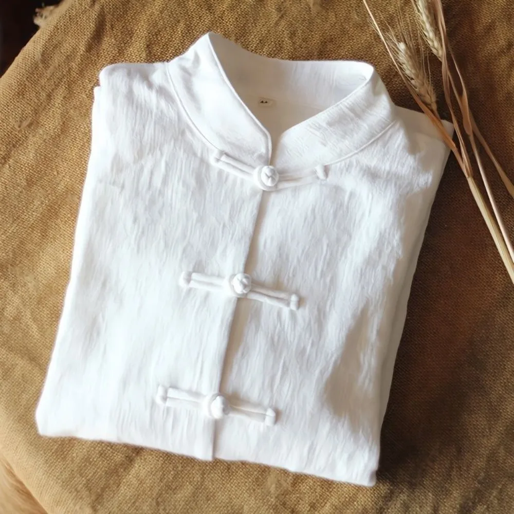 Summer New Chinese Linen Women's Shirt, Ethnic Style Casual Short Sleeve Tang Suit Top, Traditional Chinese Blouse
Summer New Chinese Linen Women's Shirt, Ethnic Style Casual Short Sleeve Tang Suit Top, Traditional Chinese Blouse