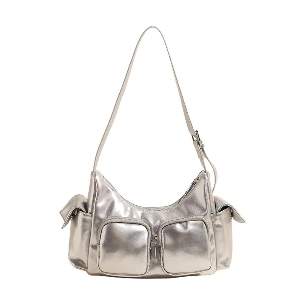 Y2K Pocket Crossbody Bag Zipper Korean Style PU Leather Underarm Bag Adjustable Shoulder Strap Solid Color Women Handbag Girls
Y2K Pocket Crossbody Bag Zipper Korean Style PU Leather Underarm Bag Adjustable Shoulder Strap Solid Color Women Handbag Girls