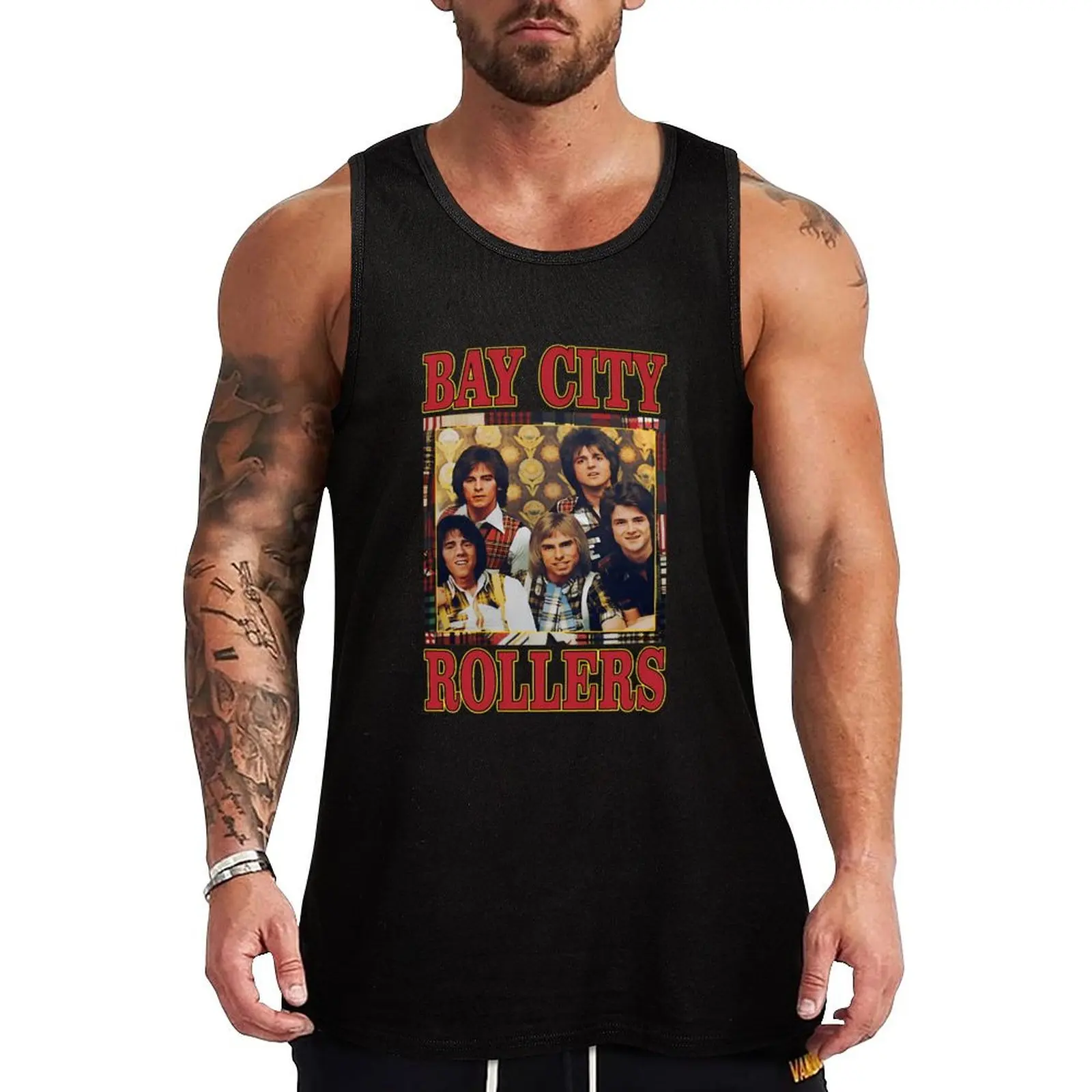 Gift Idea Band Bay City Rollers Music Rock Retro Vintage Tank Top Active Athletic Tank Top Quick Dry Sleeveless Shirt
Gift Idea Band Bay City Rollers Music Rock Retro Vintage Tank Top Active Athletic Tank Top Quick Dry Sleeveless Shirt