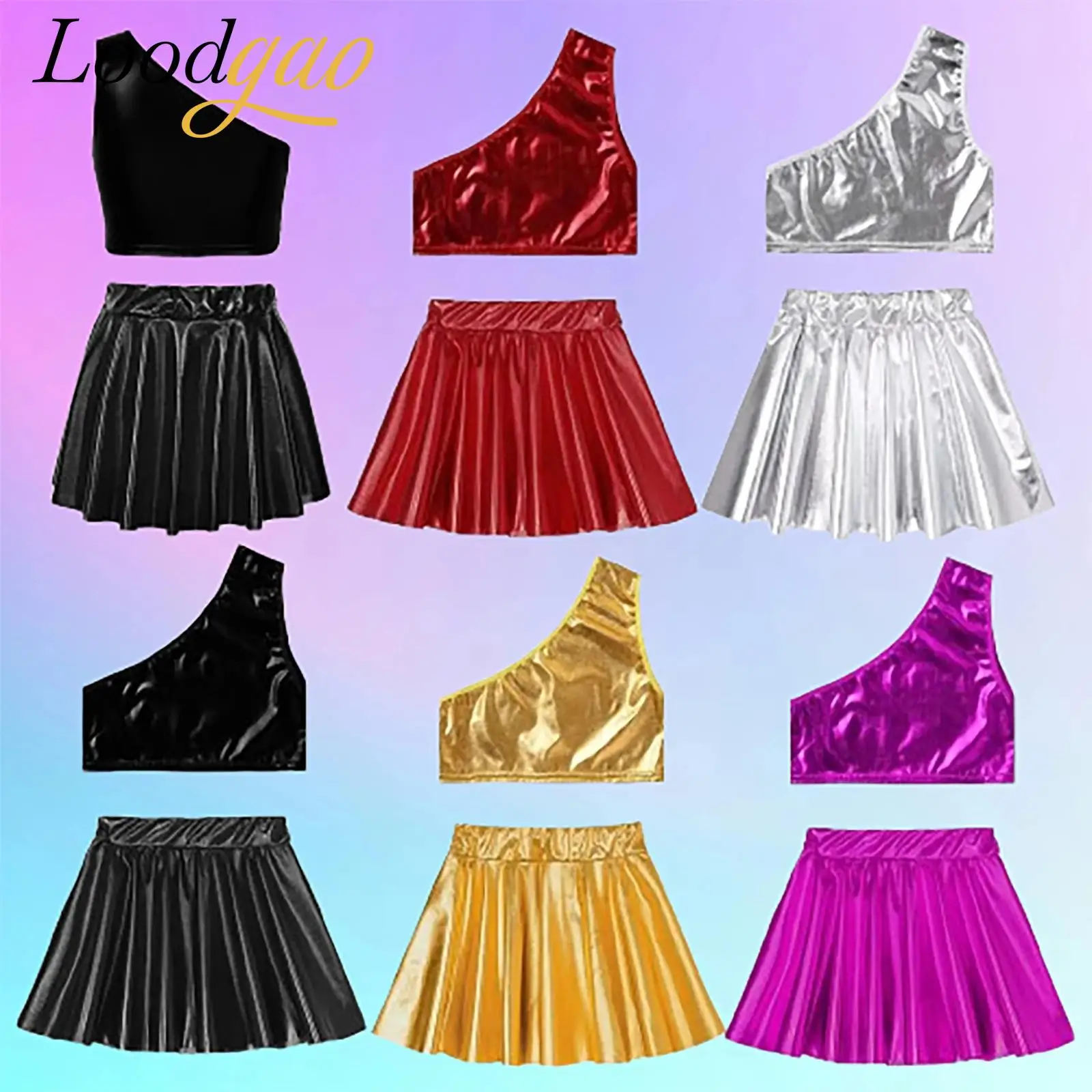 Performance Dancewear Sets Children's Hiphop Clothes Street Clothes Jazz Dance Costume Kids Stage Show Girls Metallic Outfits
Performance Dancewear Sets Children's Hiphop Clothes Street Clothes Jazz Dance Costume Kids Stage Show Girls Metallic Outfits