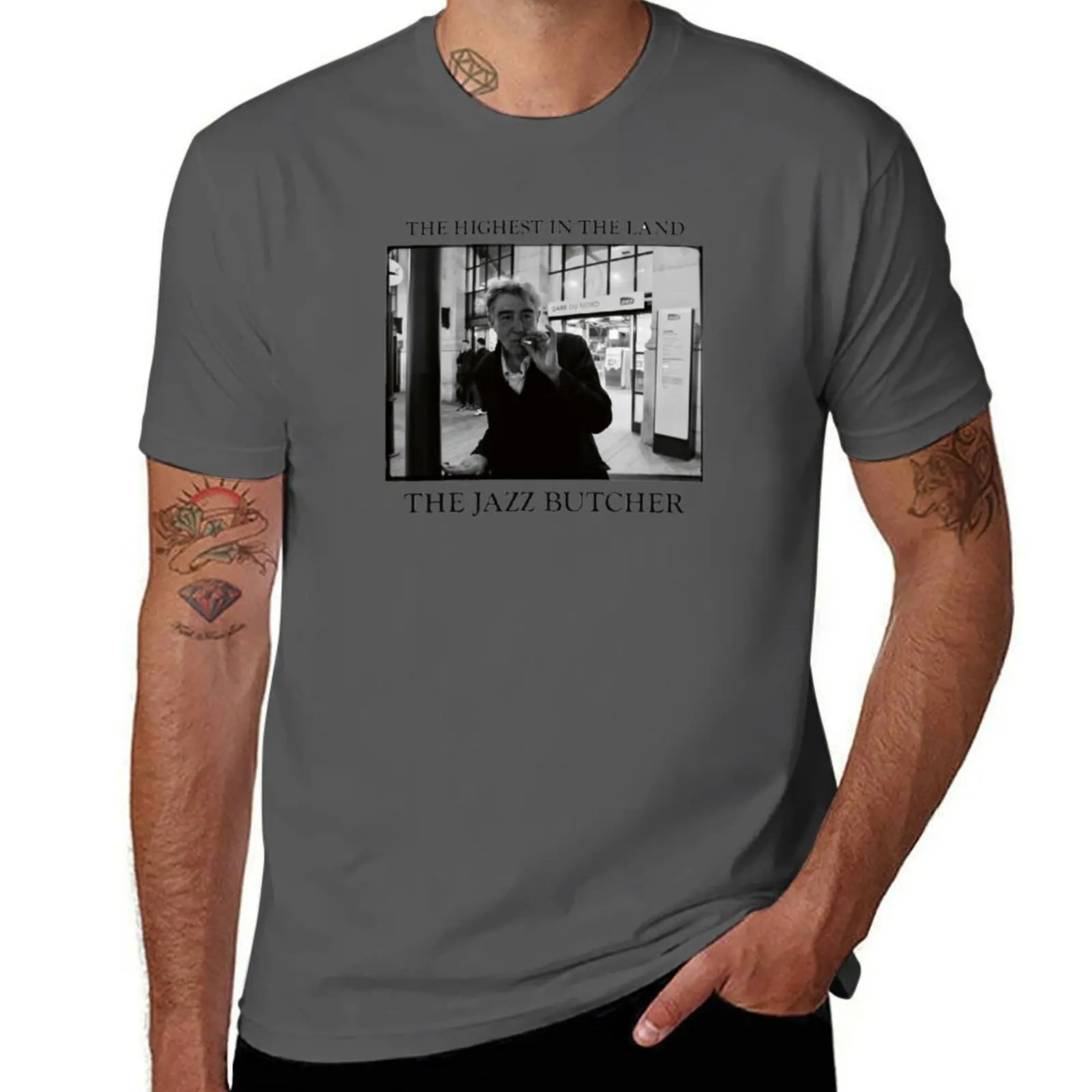 Футболка в стиле курения Jazz Butcher The Highest in the Land, мужская футболка, хлопковая футболка, комплект футболок
Футболка в стиле курения Jazz Butcher The Highest in the Land, мужская футболка, хлопковая футболка, комплект футболок