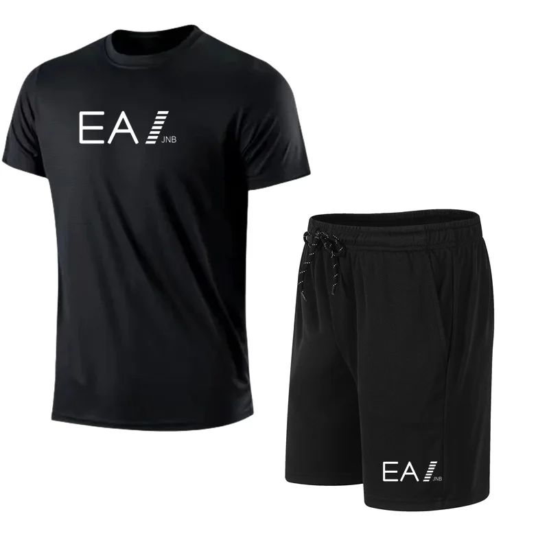 2024 New Summer Fashion Printed Men's Shorts Set Quick Drying Breathable Sports Set Short Sleeve T-shirt Set Men's Jogging Set
2024 New Summer Fashion Printed Men's Shorts Set Quick Drying Breathable Sports Set Short Sleeve T-shirt Set Men's Jogging Set