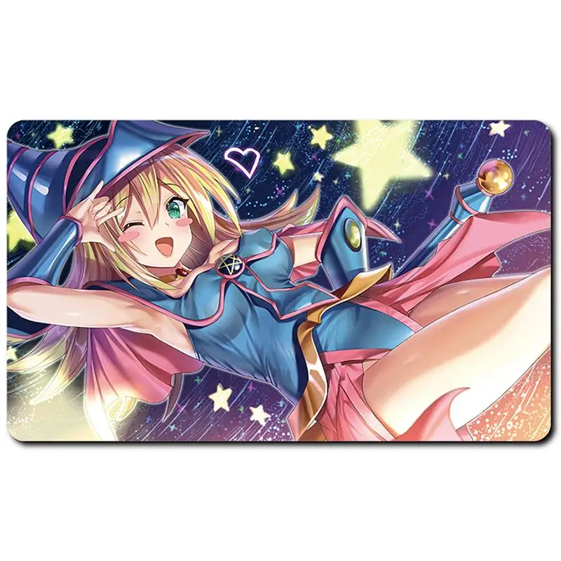 Ю-Ги-О! Черный Волшебник Девушка OCG TCG Аниме Игровая карта Резиновый коврик для карт Коврик для мыши Коврик для клавиатуры 600*350*2 мм 
Ю-Ги-О! Черный Волшебник Девушка OCG TCG Аниме Игровая карта Резиновый коврик для карт Коврик для мыши Коврик для клавиатуры 600*350*2 мм