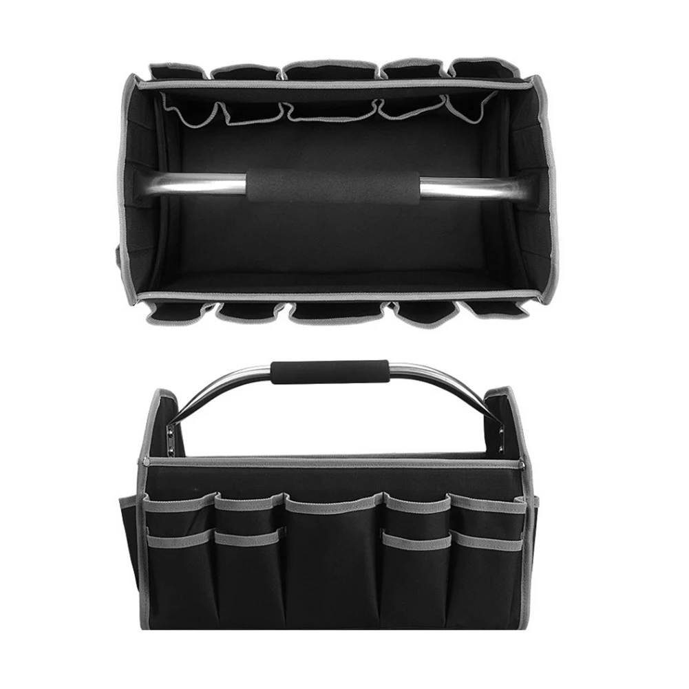 Reinforced Tool Carrier Electrician Tool Storage Tool Organization Black Anti-slip Rubber Pad For Woodworking Tools
Reinforced Tool Carrier Electrician Tool Storage Tool Organization Black Anti-slip Rubber Pad For Woodworking Tools