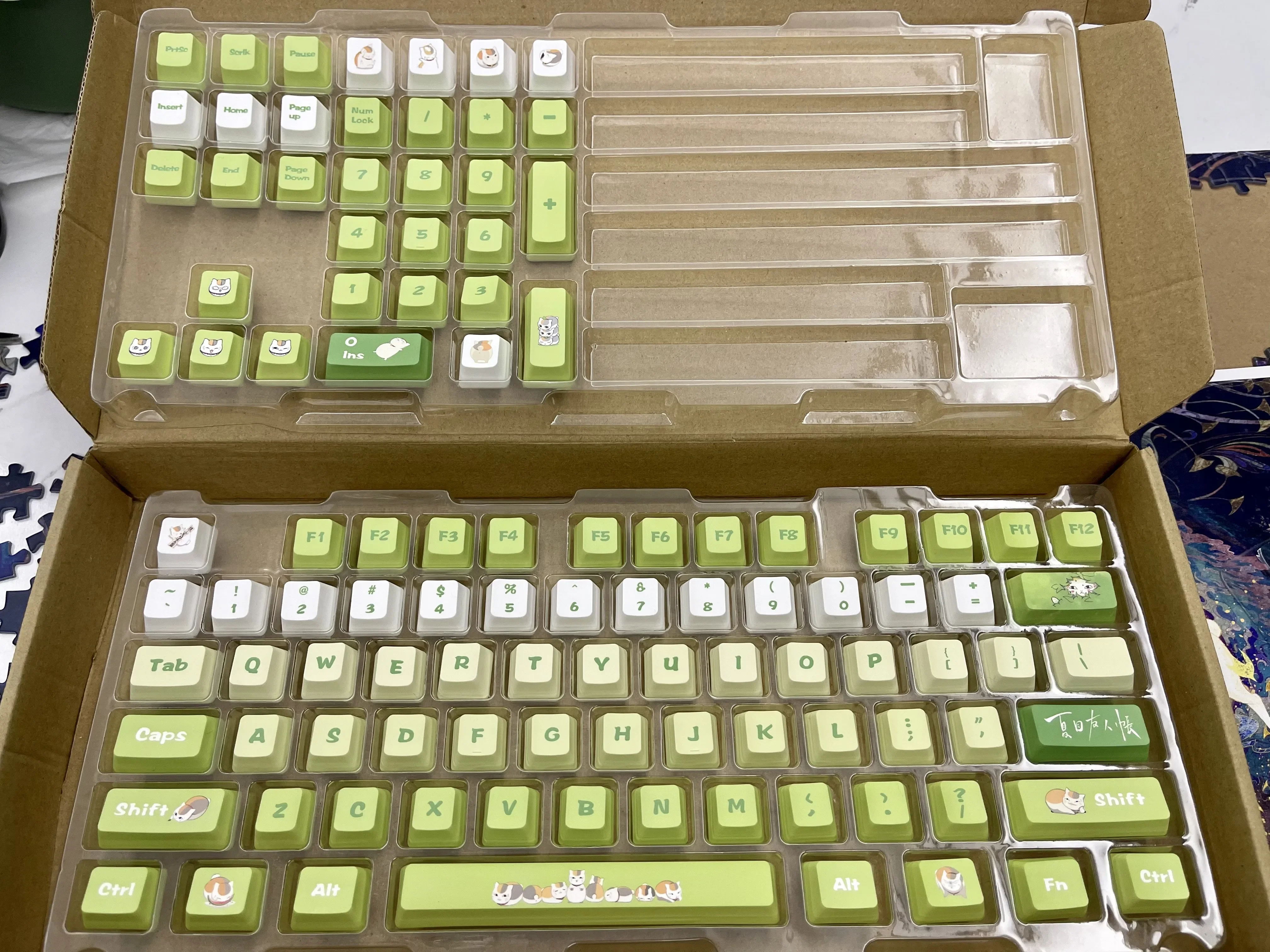 Cure Keycap Cat Симпатичная зеленая механическая клавиатура в стиле аниме
Cure Keycap Cat Симпатичная зеленая механическая клавиатура в стиле аниме