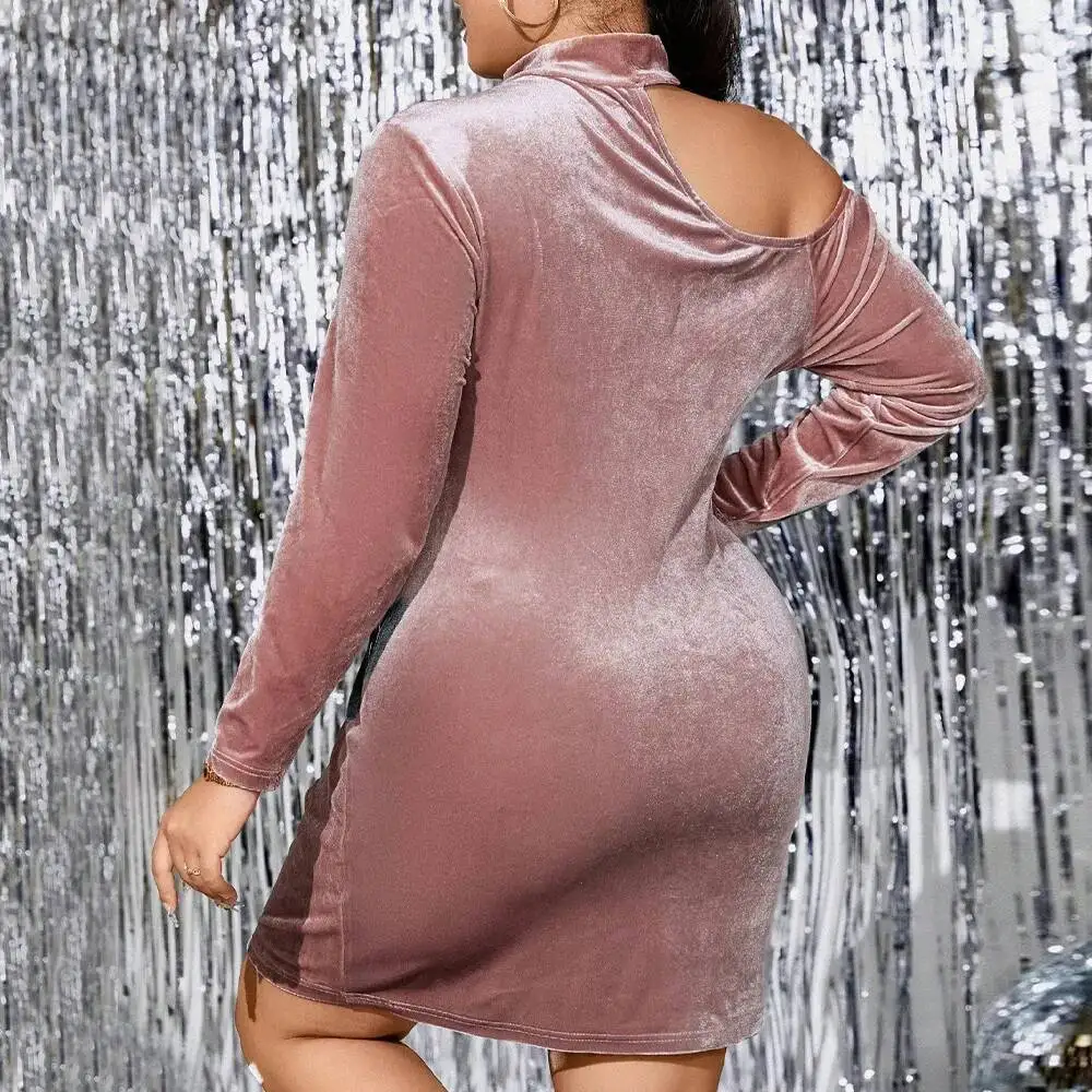 Women's Sexy Off Large Shoulder Mesh Red Off Waist Irregular Diagonal Neck Wrapped Hip Long Sleeve Velvet Dress Casual Y2k
Women's Sexy Off Large Shoulder Mesh Red Off Waist Irregular Diagonal Neck Wrapped Hip Long Sleeve Velvet Dress Casual Y2k