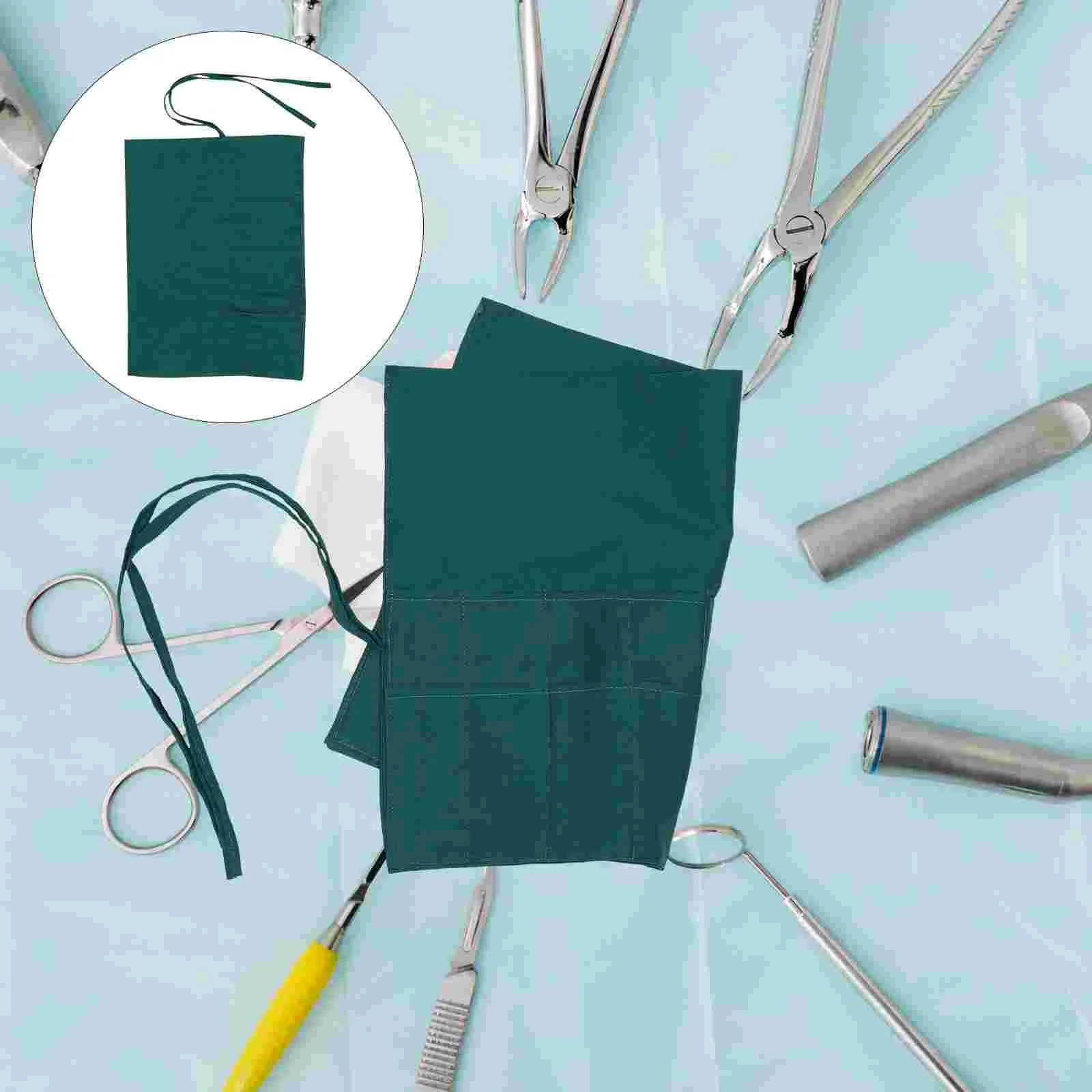 Surgical Instrument Storage Bag 30x40cm 16 Grid Double Layer Cotton Medical Tool ganizer Resistant Lightweight Safe
Surgical Instrument Storage Bag 30x40cm 16 Grid Double Layer Cotton Medical Tool ganizer Resistant Lightweight Safe