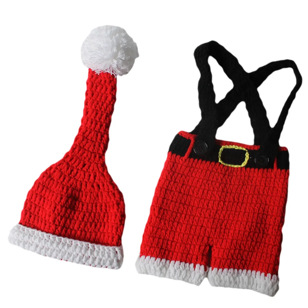 Christmas Costume Set Baby Photography Clothes Newborn Woolen Dress European Style Festival Hat Warm Santa Outfit Kids Party
Christmas Costume Set Baby Photography Clothes Newborn Woolen Dress European Style Festival Hat Warm Santa Outfit Kids Party