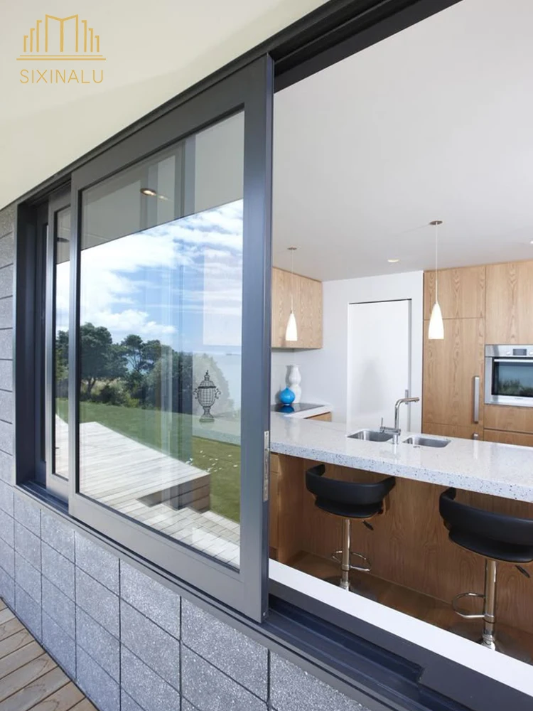 Sixinalu 1.2x2m Sliding Window Thermal Break 76mm Black Aluminum Alloy Double-glazed 2 Panels Window Modern Custom Home Decor
Sixinalu 1.2x2m Sliding Window Thermal Break 76mm Black Aluminum Alloy Double-glazed 2 Panels Window Modern Custom Home Decor