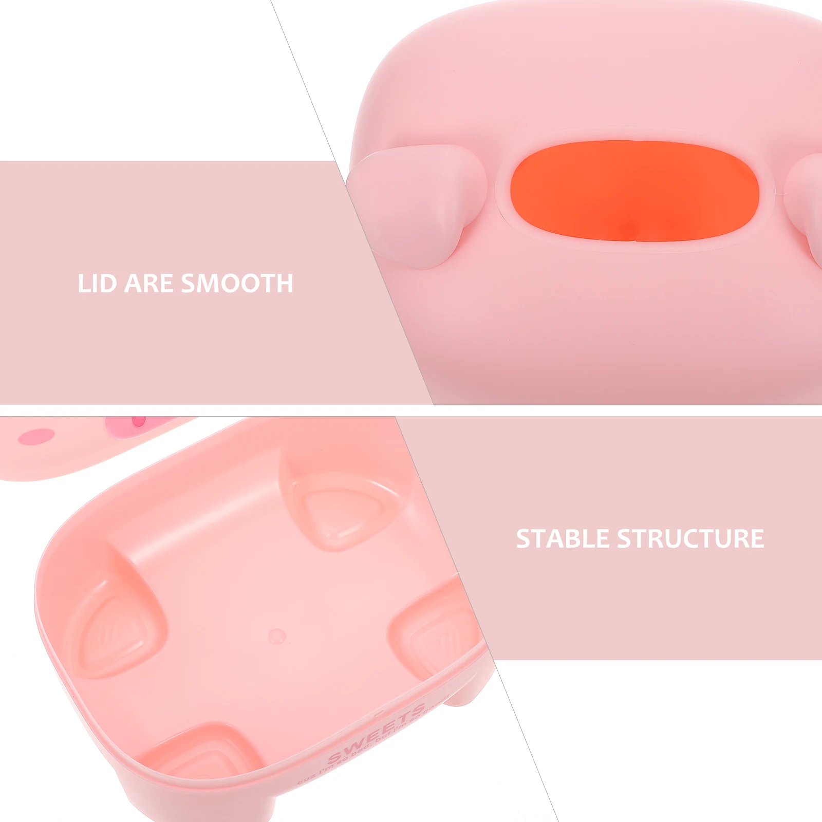 Pig Shaped Tissue Box Pink Abs Napkin Container Fancy Holder Square Storage Home Office Travel Car Large Capacity Stable
Pig Shaped Tissue Box Pink Abs Napkin Container Fancy Holder Square Storage Home Office Travel Car Large Capacity Stable