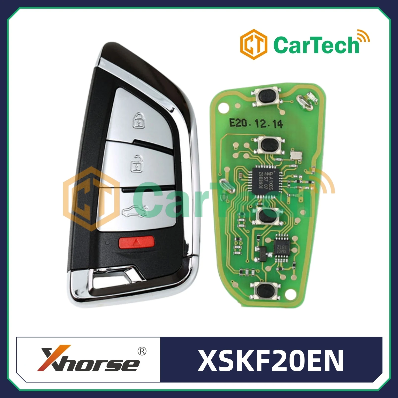 Xhorse Knife Style Universal Smart Remote With 4 Buttons XSKF20EN
Xhorse Knife Style Universal Smart Remote With 4 Buttons XSKF20EN