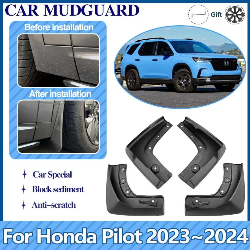 Автомобильные брызговики для Honda Pilot 2023 2024 YG1 YG2 брызговики брызговики передние задние колеса защита крыла аксессуары для брызговиков
Автомобильные брызговики для Honda Pilot 2023 2024 YG1 YG2 брызговики брызговики передние задние колеса защита крыла аксессуары для брызговиков