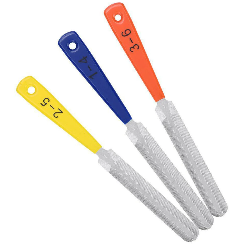 3pcs Guitar Nut Files Luthier Tools for Electric Bass Ukulele Mandolin Precision Manufactured Rubber Handles Filing
3pcs Guitar Nut Files Luthier Tools for Electric Bass Ukulele Mandolin Precision Manufactured Rubber Handles Filing