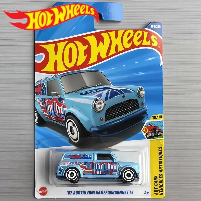 Новинка в наличии, оригинальные Hot Wheels Austin Mini Van, литая под давлением модель автомобиля из металлического сплава 25N, коллекционная модель для мальчиков, игрушечный автомобиль, праздничные подарки
Новинка в наличии, оригинальные Hot Wheels Austin Mini Van, литая под давлением модель автомобиля из металлического сплава 25N, коллекционная модель для мальчиков, игрушечный автомобиль, праздничные подарки