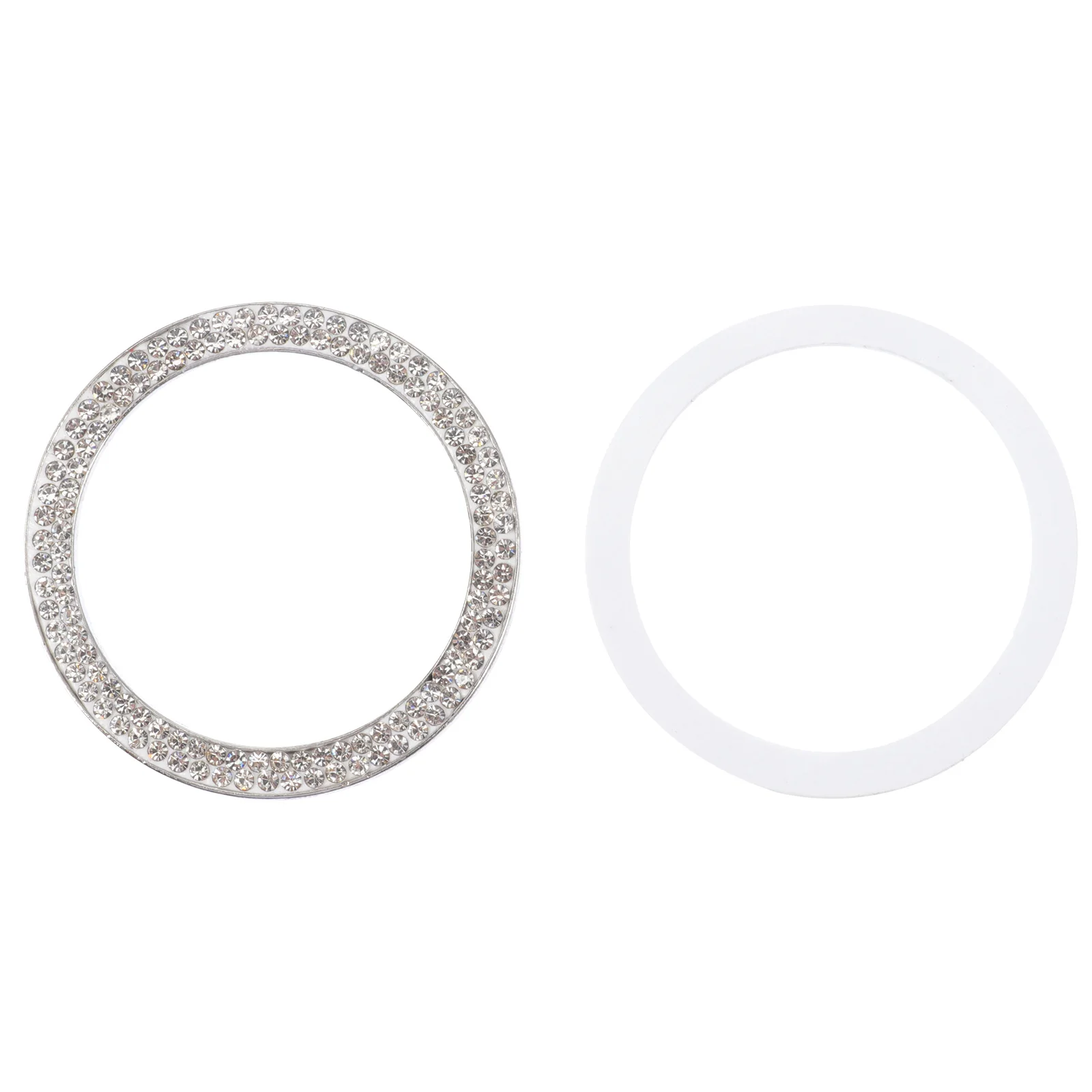 2pcs Ignition Button Cover Car Ring Push Start Rhinestone Decor Engine Start Stop Button Zinc Alloy Sparkling Car Interior Trim
2pcs Ignition Button Cover Car Ring Push Start Rhinestone Decor Engine Start Stop Button Zinc Alloy Sparkling Car Interior Trim
