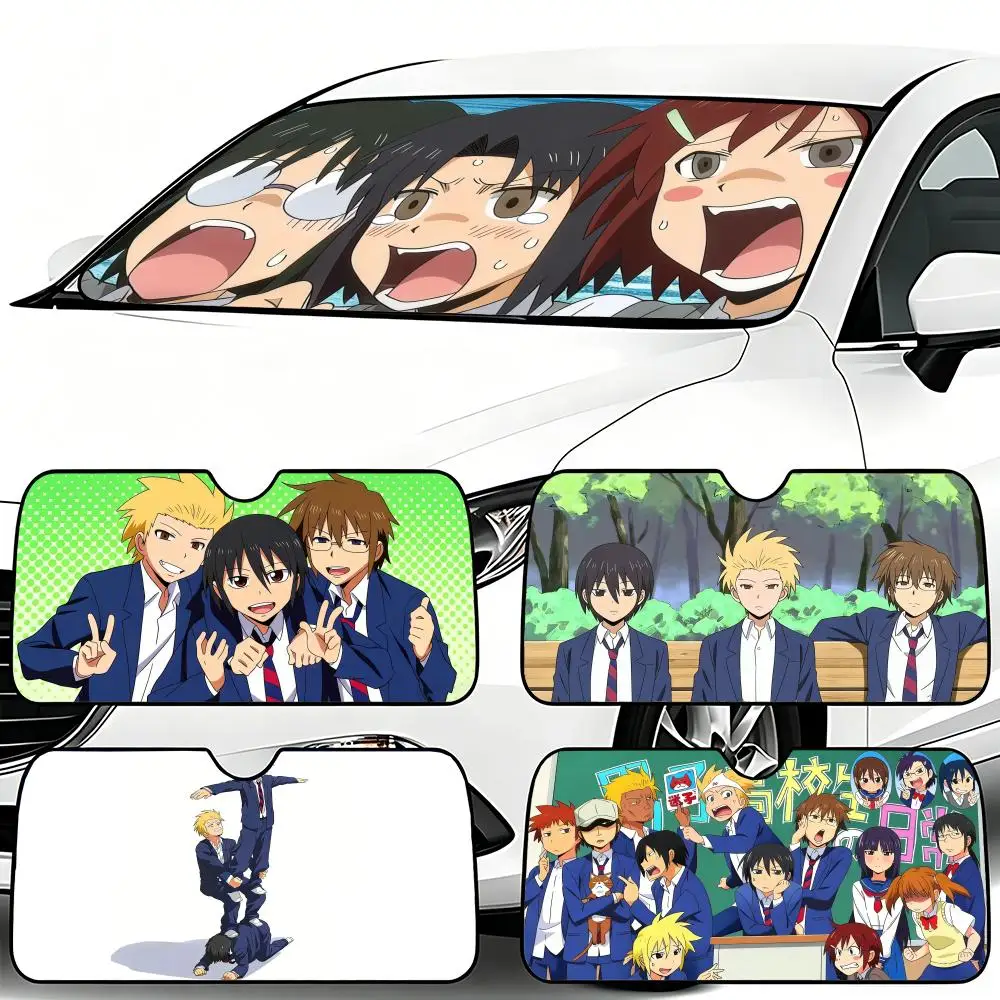 D-Daily Lives of High School BoysS Sun Visor Car Windshield Sunshade Foldable Automotive Protection Sun Block Cover
D-Daily Lives of High School BoysS Sun Visor Car Windshield Sunshade Foldable Automotive Protection Sun Block Cover