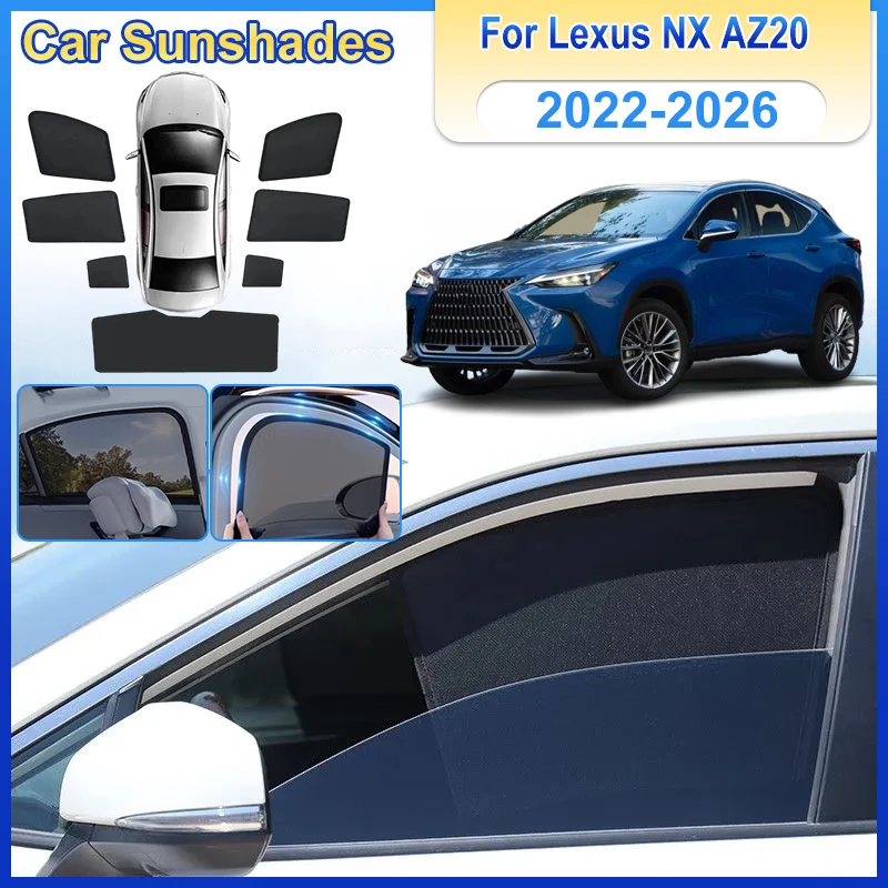 Mesh Sunshades For Lexus NX AZ20 Accessories 2022-2026 MK2 Accessories Sunscreen Car Window Windshield UV Sun Shade Visor Parts
Mesh Sunshades For Lexus NX AZ20 Accessories 2022-2026 MK2 Accessories Sunscreen Car Window Windshield UV Sun Shade Visor Parts