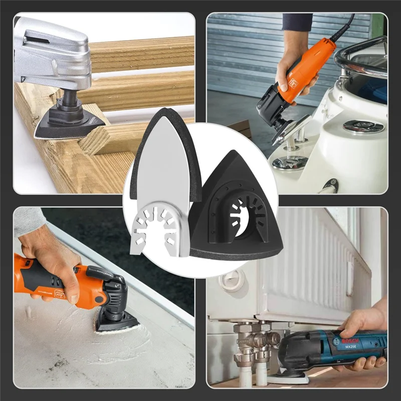 A55F-135Pcs Oscillating Tool Sanding Pads Kit, Triangle Sanding Pads Triangle Sandpaper,Finger Sanding Pads Finger Sandpaper
A55F-135Pcs Oscillating Tool Sanding Pads Kit, Triangle Sanding Pads Triangle Sandpaper,Finger Sanding Pads Finger Sandpaper