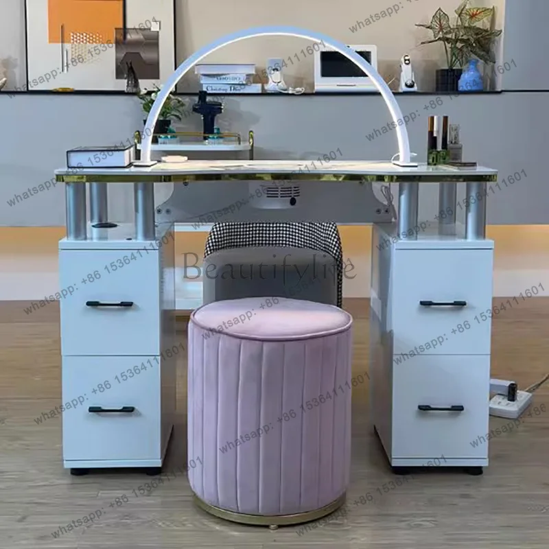 Modern Ornate Manicure Nail Table Elegant And Subtle Sturdy Trendy Manicure Nail Table Nordic Design Mesa Salon Furniture
Modern Ornate Manicure Nail Table Elegant And Subtle Sturdy Trendy Manicure Nail Table Nordic Design Mesa Salon Furniture