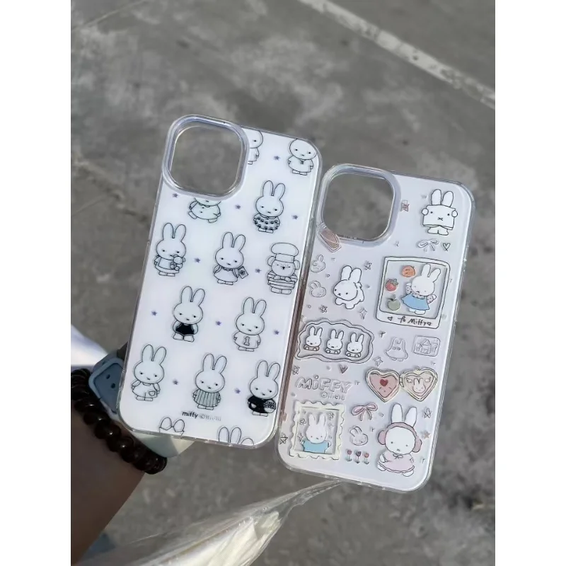 Чехол для телефона Miffy с рисунком Kawaii, цветной чехол Miffy Rabbit для iPhone 16, двухслойный противоосенний чехол Promax для iPhone 13, все включено
Чехол для телефона Miffy с рисунком Kawaii, цветной чехол Miffy Rabbit для iPhone 16, двухслойный противоосенний чехол Promax для iPhone 13, все включено