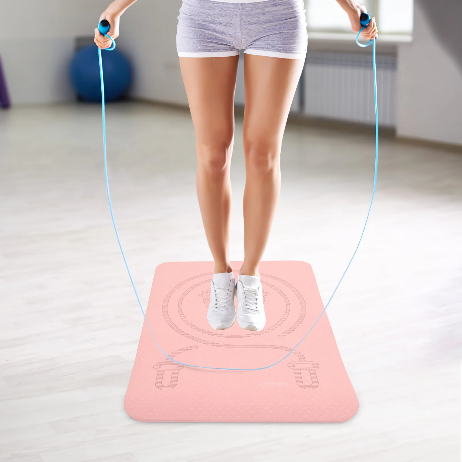 1pc Anti-slip Kids Rope Thickened TPE Non-slip Jump Rope Mat Home Gym Workout Mats for Yoga Sports Yoga Mat Kids
1pc Anti-slip Kids Rope Thickened TPE Non-slip Jump Rope Mat Home Gym Workout Mats for Yoga Sports Yoga Mat Kids