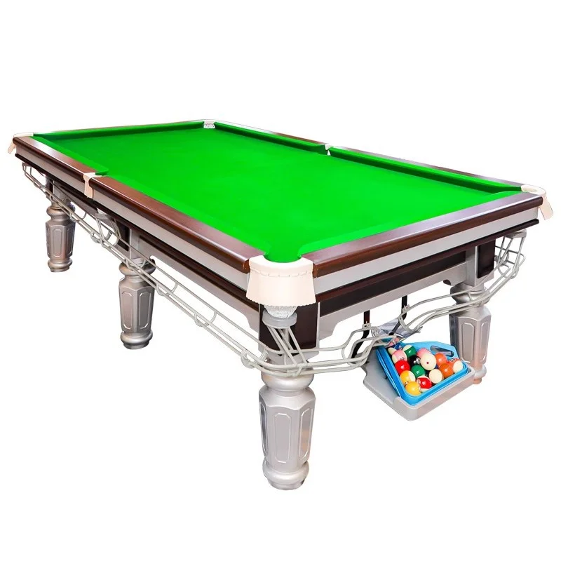 Billiards table medium eight standard billiard room commercial billiard table Chinese black eight billiard table
Billiards table medium eight standard billiard room commercial billiard table Chinese black eight billiard table