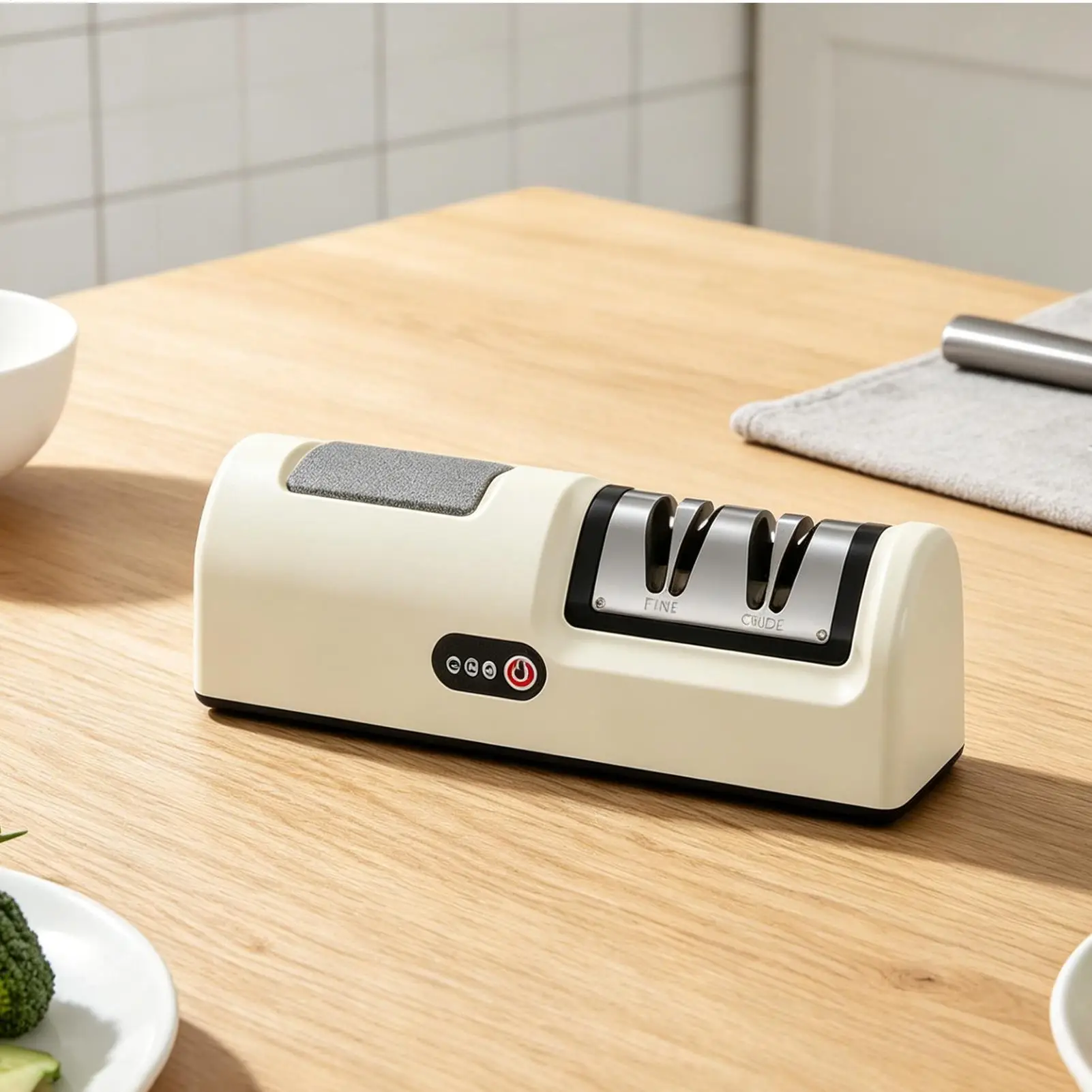 Cutter Sharpening Tool Multifunctional Automatic Electric Sharpening Tool Kitchen Cutter For Home Dormitory Hotel Restaurant
Cutter Sharpening Tool Multifunctional Automatic Electric Sharpening Tool Kitchen Cutter For Home Dormitory Hotel Restaurant