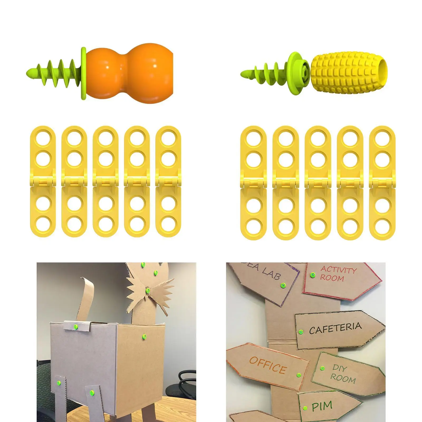 Cardboard Construction Tool Kit Cardboard Tools Kit Reusable Hand on Kids Building Set Educational Toys, for Boys Girls Kids
Cardboard Construction Tool Kit Cardboard Tools Kit Reusable Hand on Kids Building Set Educational Toys, for Boys Girls Kids