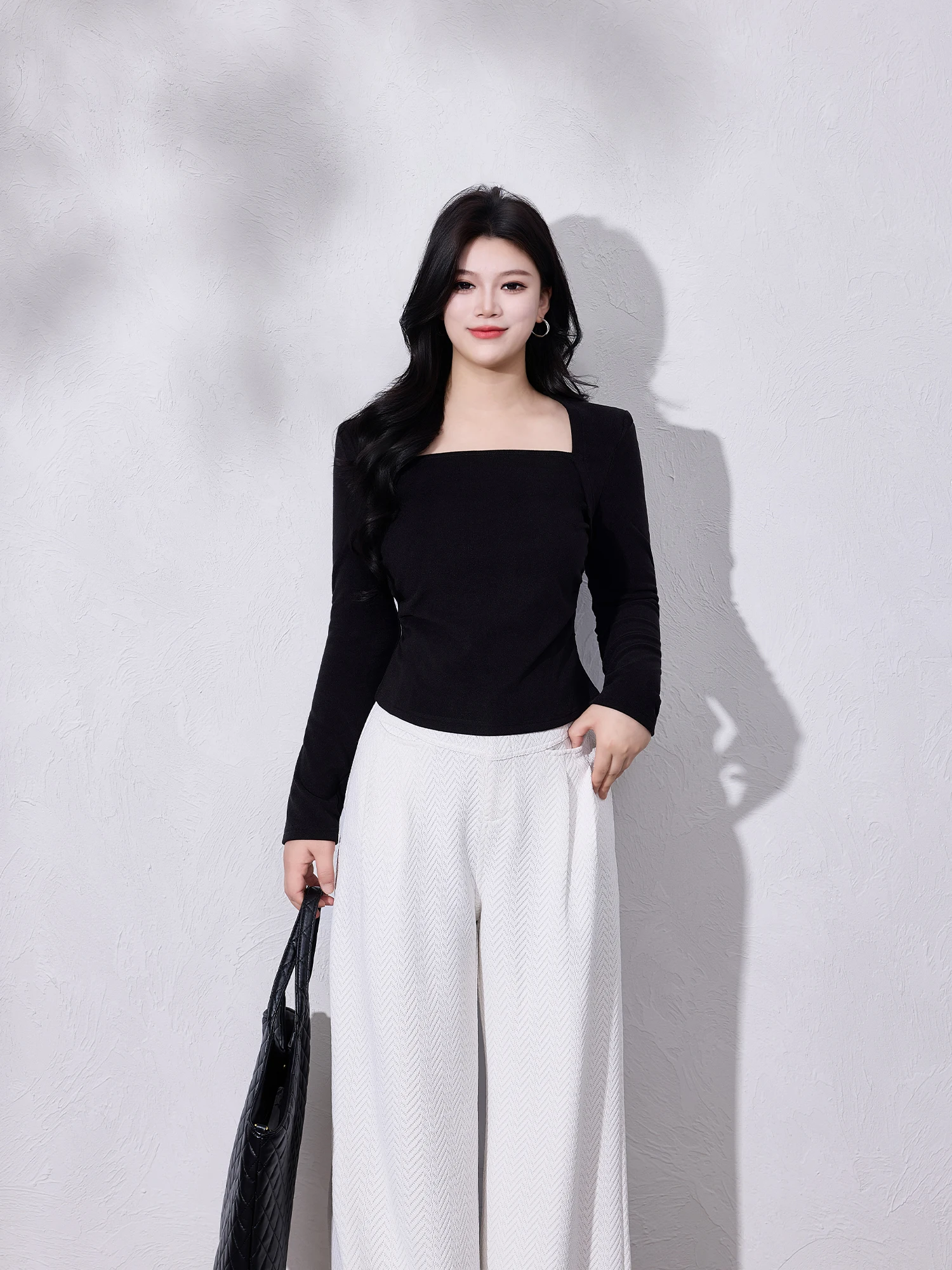 Теплый вязаный свитер с квадратным вырезом и длинными рукавами, больших размеров, женский, модный, для повседневной носки, стройнящий, осенне-зимний топ
Теплый вязаный свитер с квадратным вырезом и длинными рукавами, больших размеров, женский, модный, для повседневной носки, стройнящий, осенне-зимний топ