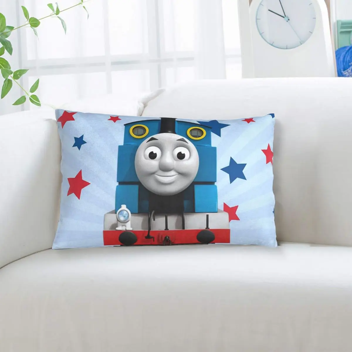 Thomas The Train Rectangle Pillowcase Cushion Cover Decor Bedroom Bed Home Comfort Throw Pillow
Thomas The Train Rectangle Pillowcase Cushion Cover Decor Bedroom Bed Home Comfort Throw Pillow