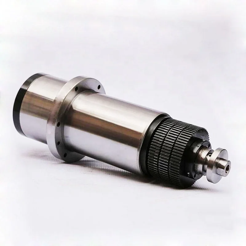 BT40 6000r/min Dia 120mm Water Cooled Coolant Through Spindle BT40 ATC CTS Belt Driving Spindle
BT40 6000r/min Dia 120mm Water Cooled Coolant Through Spindle BT40 ATC CTS Belt Driving Spindle