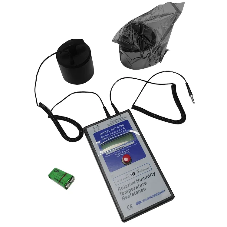 Surface Insulation Resistance ESD Tester Electro Static Discharge Measuring Instrument
Surface Insulation Resistance ESD Tester Electro Static Discharge Measuring Instrument