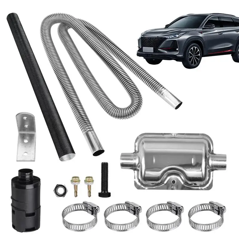 Car Parking Heater Muffler Noise Reduction Muffler Clamp Stainless Steel Silencer Muffler Bracket Multipurpose Easy to Install
Car Parking Heater Muffler Noise Reduction Muffler Clamp Stainless Steel Silencer Muffler Bracket Multipurpose Easy to Install