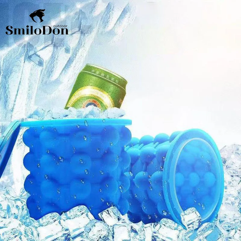 Smilodon-Double Wall Outdoor Ice Cube Maker Ice Bucket Ice Freezer Portable Camping Incubator Whiskey and Picnic
Smilodon-Double Wall Outdoor Ice Cube Maker Ice Bucket Ice Freezer Portable Camping Incubator Whiskey and Picnic