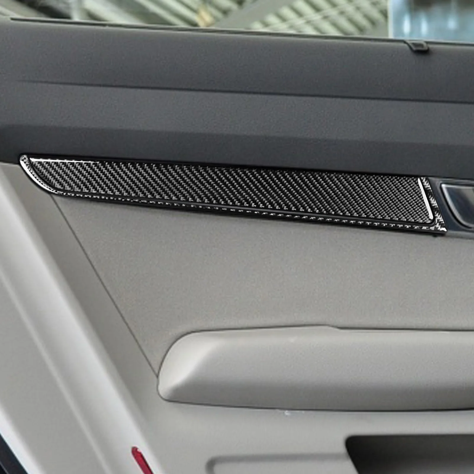 For Audi A6 S6 C6 2005-2011 Real Carbon Fiber Front Rear Inner Door Panel Trim Cover Car Accessories Interior Decoration Sticker 
For Audi A6 S6 C6 2005-2011 Real Carbon Fiber Front Rear Inner Door Panel Trim Cover Car Accessories Interior Decoration Sticker
