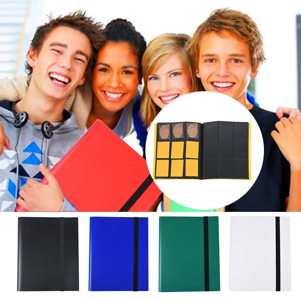 Storage Album 4 /9 Pockets Card Binder Large Capacity Durable Trading Card Holder Book Portable 160/360 PU Cover Zip Binder
Storage Album 4 /9 Pockets Card Binder Large Capacity Durable Trading Card Holder Book Portable 160/360 PU Cover Zip Binder