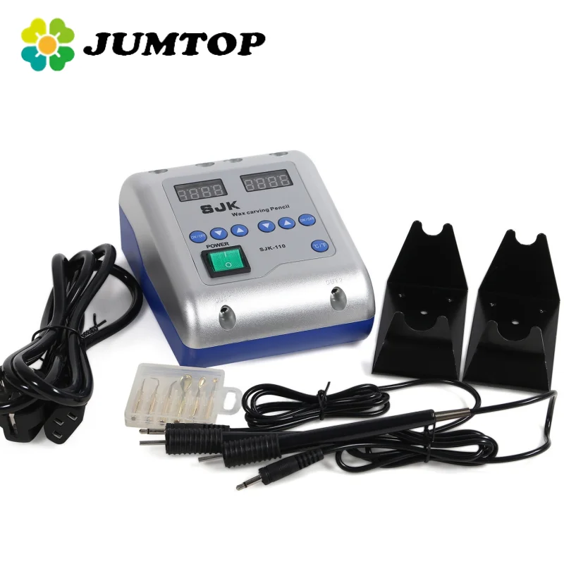 JUMTOP Dental Electric Waxer Wax Knife Carving Knife Contain 6 Wax Tips and 2 Pens
JUMTOP Dental Electric Waxer Wax Knife Carving Knife Contain 6 Wax Tips and 2 Pens