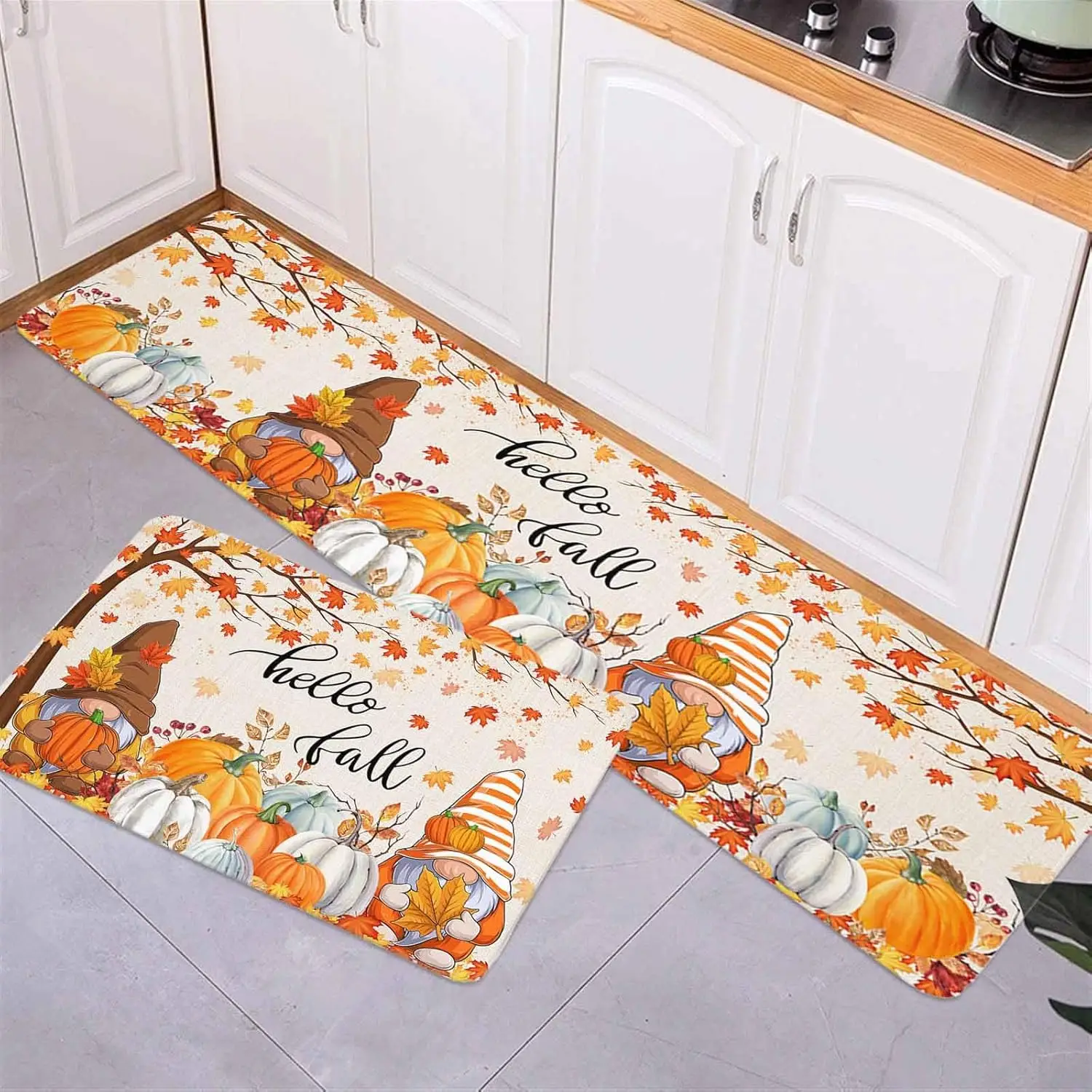 Fall Thanksgiving Pumpkin Gnome Kitchen Mat Entrance Welcome Doormat Bedroom Bedside Foot Mat Living Room Bathroom Non-slip Rugs
Fall Thanksgiving Pumpkin Gnome Kitchen Mat Entrance Welcome Doormat Bedroom Bedside Foot Mat Living Room Bathroom Non-slip Rugs