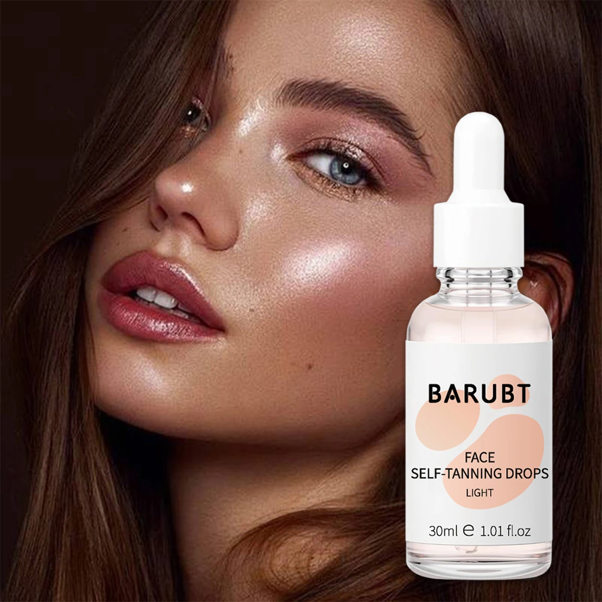 Sun-free tanning drops without irritation, wheat-colored bronze skin moisturizes and has no odor
Sun-free tanning drops without irritation, wheat-colored bronze skin moisturizes and has no odor