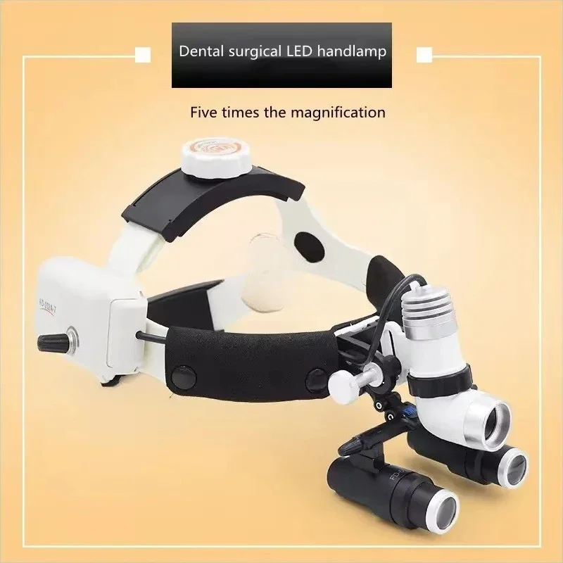 Original KWS Medical Surgical Loupes 5X With LED Headlight Binocular Wireless Magnifying Glasses
Original KWS Medical Surgical Loupes 5X With LED Headlight Binocular Wireless Magnifying Glasses