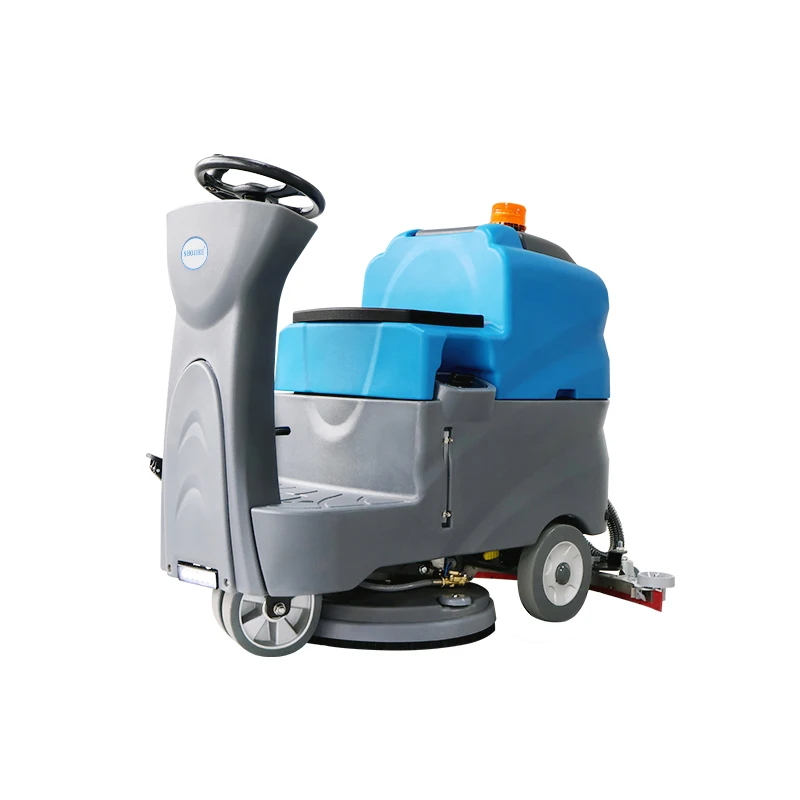 Small Electric Ride-On Floor Scrubber Industrial Floor Cleaning Machines
Small Electric Ride-On Floor Scrubber Industrial Floor Cleaning Machines