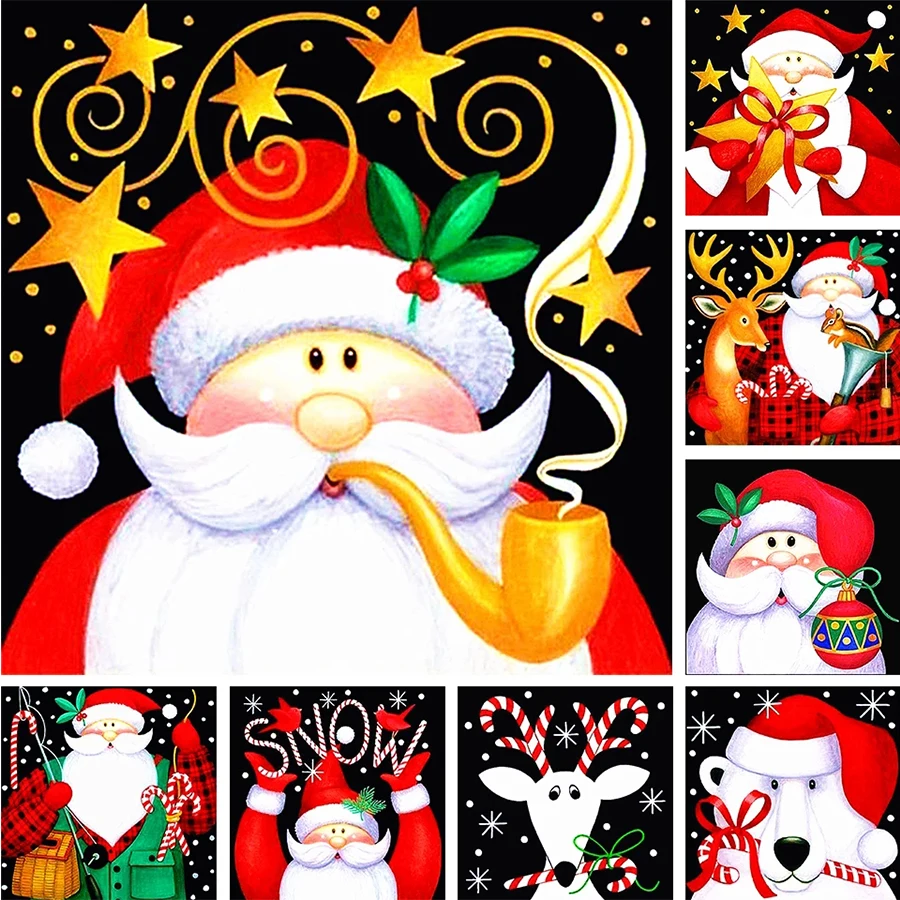 5D diamond painting Santa Series Edition full round /square drill cross stitch DIY diamond embroidery mosaic home decor pictures
5D diamond painting Santa Series Edition full round /square drill cross stitch DIY diamond embroidery mosaic home decor pictures