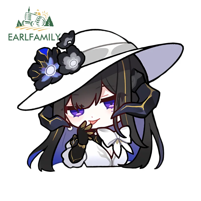 EARLFAMILY White Hat Character Car Stickers Styling Interesting Notebook Decals Practical Storage Flask Camping Decoration
EARLFAMILY White Hat Character Car Stickers Styling Interesting Notebook Decals Practical Storage Flask Camping Decoration