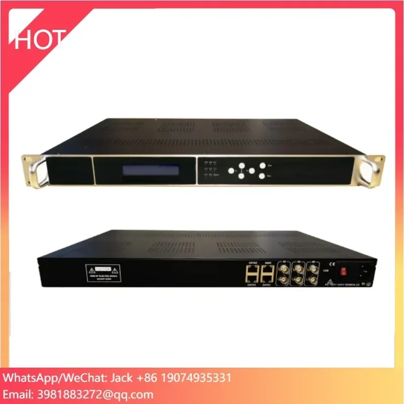 AC3 to MP2/AAC Audio IP Transcoder SRT MPEG-TS Input to UDP MPEG-TS ASI Output IP Gateway
AC3 to MP2/AAC Audio IP Transcoder SRT MPEG-TS Input to UDP MPEG-TS ASI Output IP Gateway