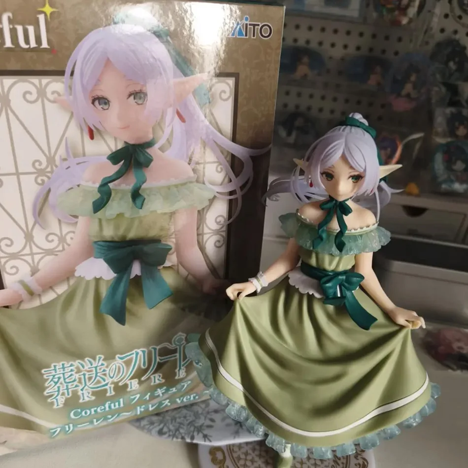 Фигурка Фрирен из аниме «Frieren: За пределами пути» в зеленом вечернем платье, коллекционная модель из ПВХ
Фигурка Фрирен из аниме «Frieren: За пределами пути» в зеленом вечернем платье, коллекционная модель из ПВХ